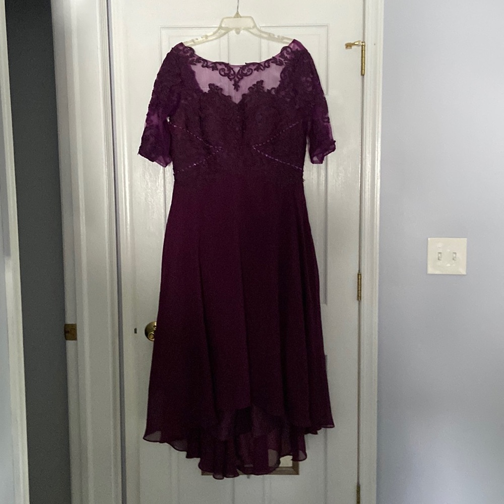 Elegant tea length dress